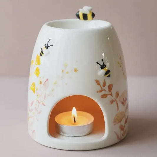 Floral Bee Wax Warmer