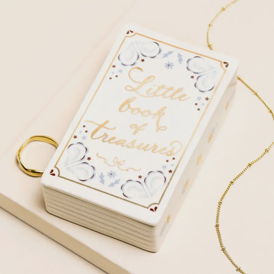 Little Book of Treasures Trinket Pot