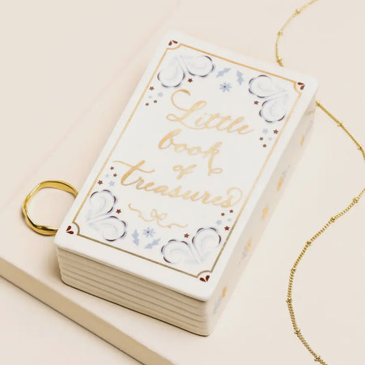 Little Book of Treasures Trinket Pot