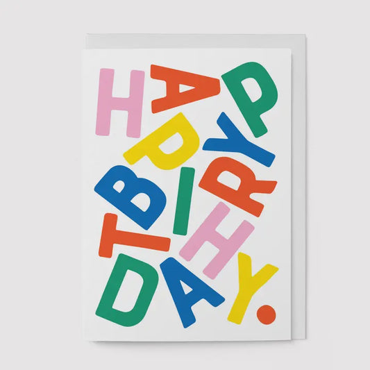 Happy Birthday Mix Up Card