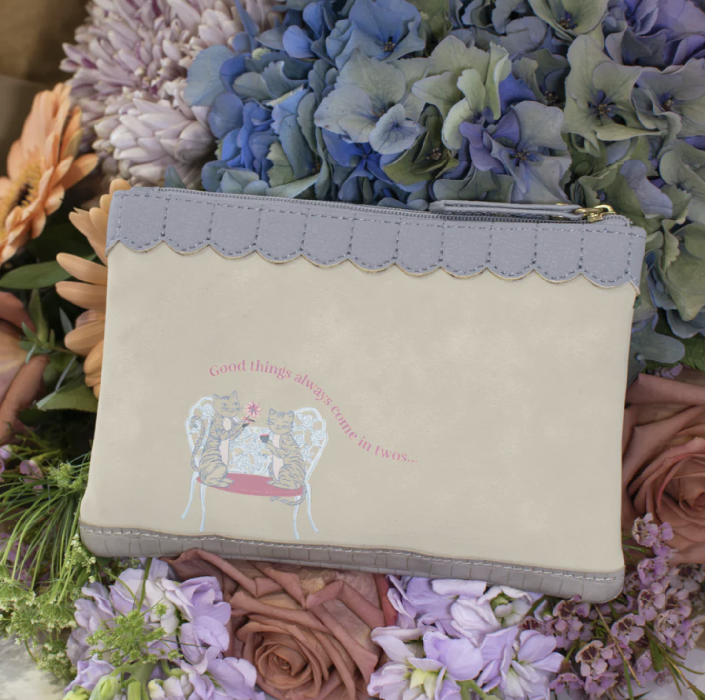 Vendula - Posies and Patisseries Zipper Coin Purse