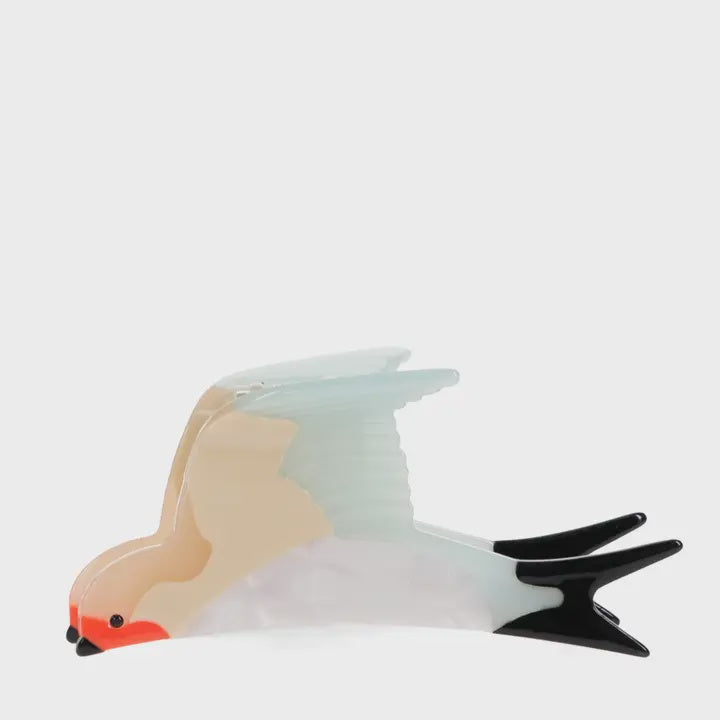 Parakeet Hair Claw Clip