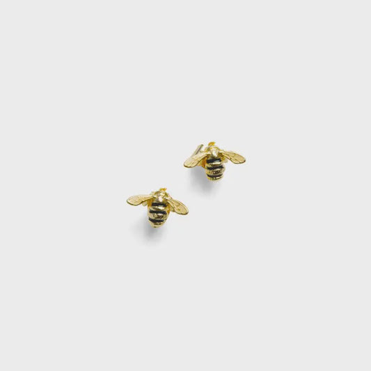 Enamel Bee Studs