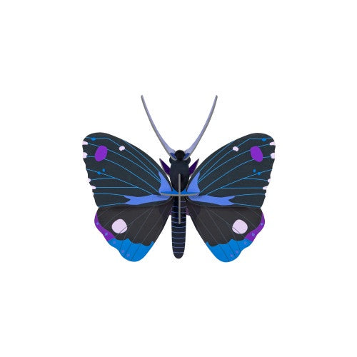Blue Diadem Butterfly Wall Decoration