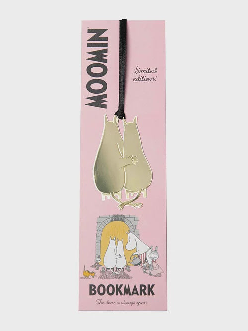 Pluto Moomin 80 Year Anniversary Gold Bookmark