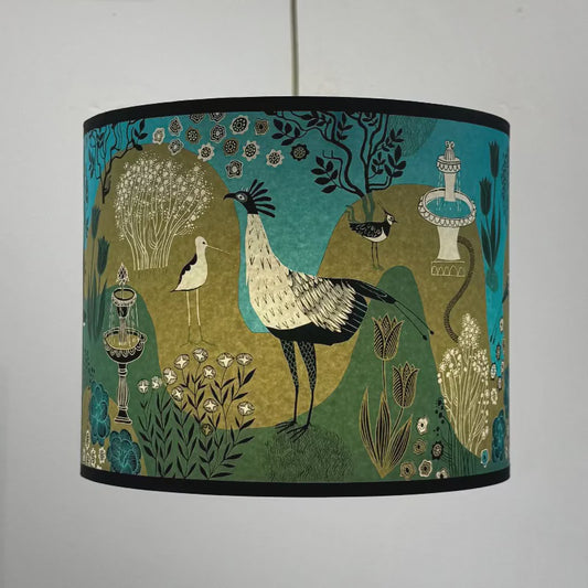Fountains Lampshade Turquoise