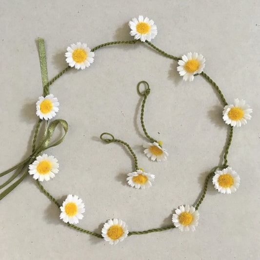 Make Your Own Silk Daisy Chain