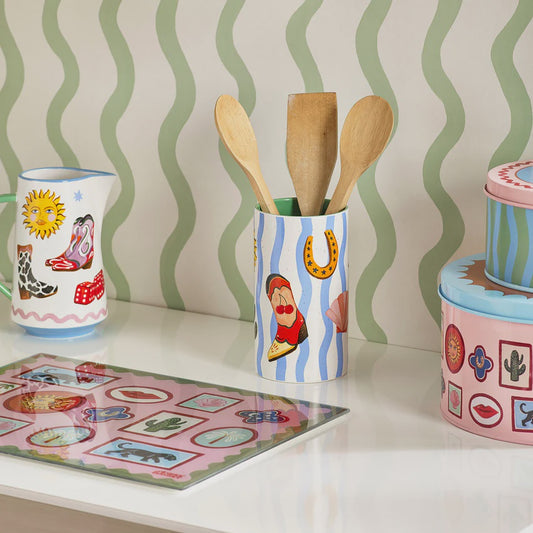Electric Coast Icons Utensil Holder