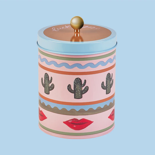 Cactus Biscuit Tin