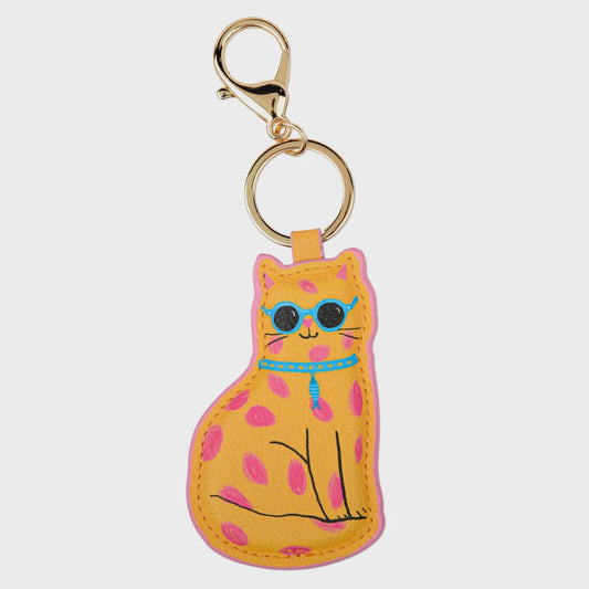 Hijinx Bag Charm Keyring - Cat
