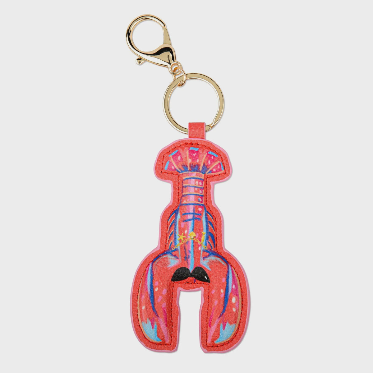 Hijinx Bag Charm Keyring - Lobster