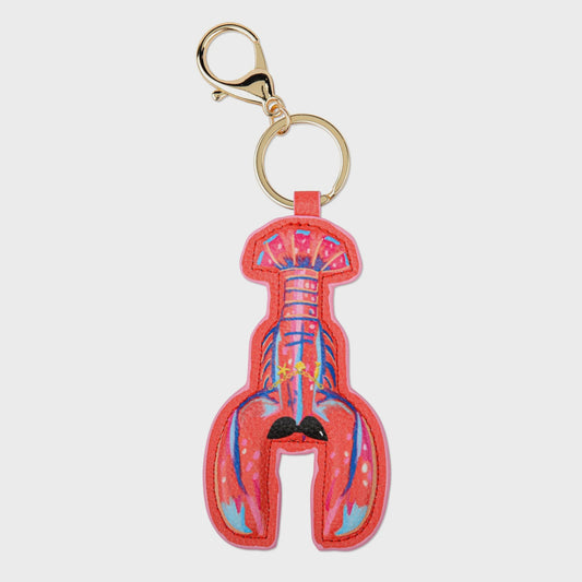 Hijinx Bag Charm Keyring - Lobster