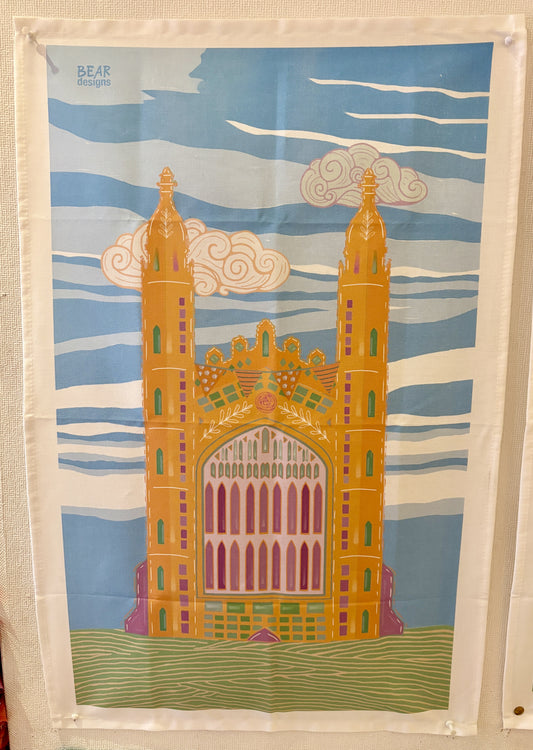 Kings College Chapel Tea Towel