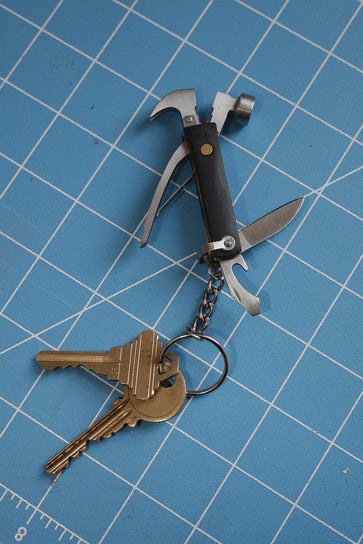 Kikkerland Mini Black Wooden Hammer Tool - Podarok