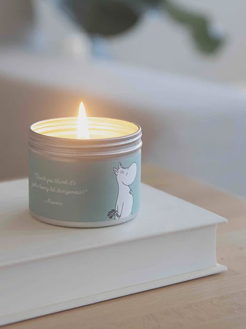 Moomin Black Amber Scented Candle