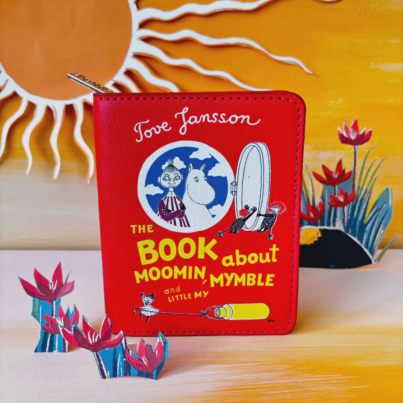 Moomin Red Book Wallet
