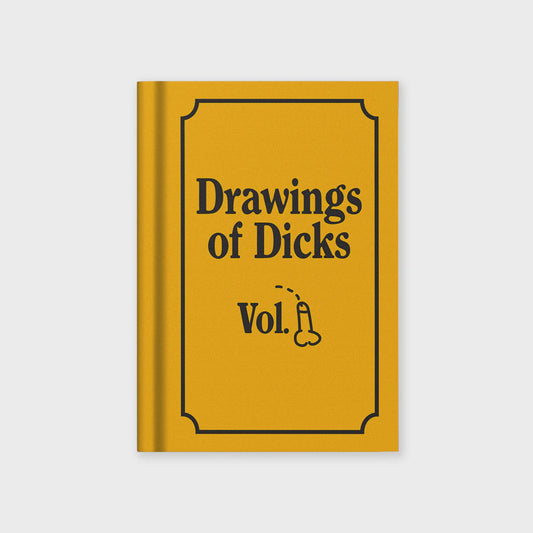 Drawings of Dicks Mini Hardback Fabric Notebook