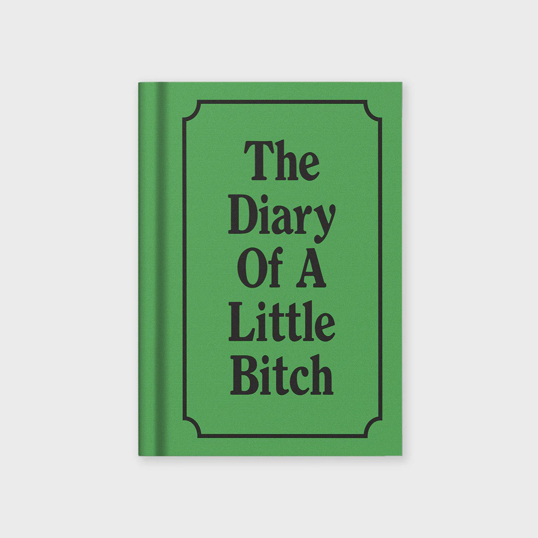 Dairy Of A Little Bitch Mini Hardback Fabric Notebook