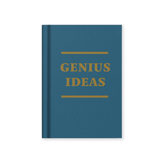 Genius Ideas Mini Fabric Hardback Notebook