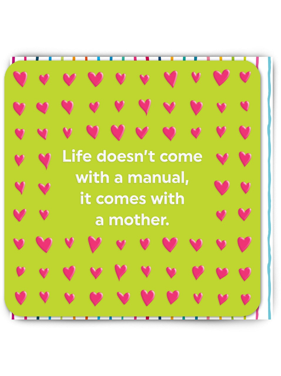 Life Doesn't Come With A Manual Mother's Day Card - Podarok