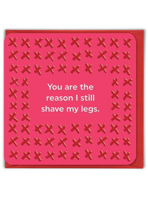 Shave My Legs Card