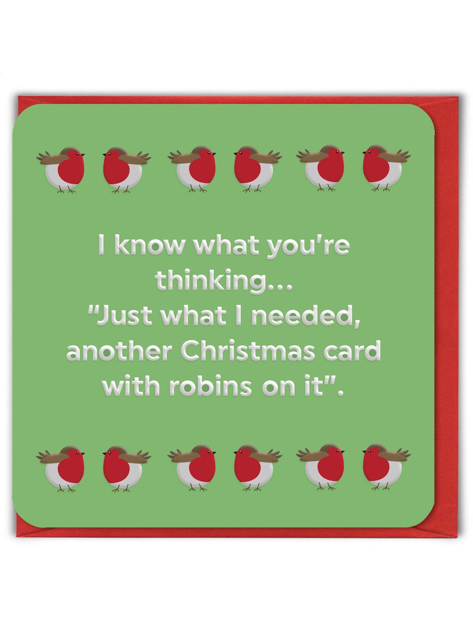 Relatable Robin Christmas Card - Podarok