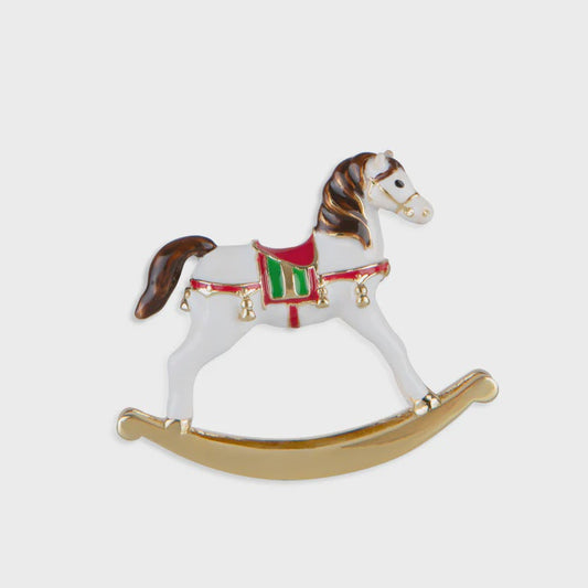 Bill Skinner Rocking Horse Brooch