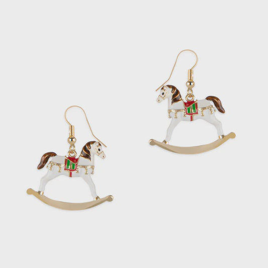 Bill Skinner Rocking Horse Drop Earrings