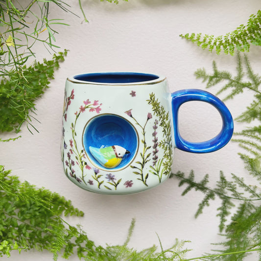 Secret Garden Bird 3D Cup