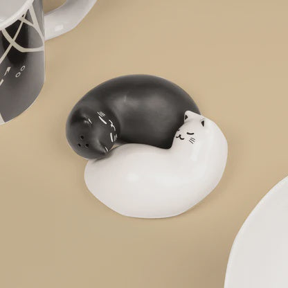 Purrfect Cat Salt and Pepper Shakers