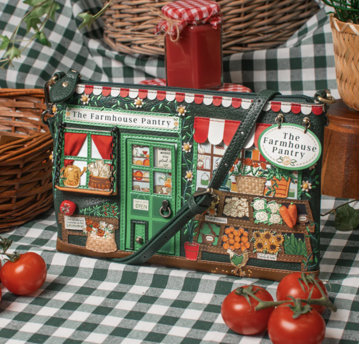 Vendula Farmhouse Pantry Phone Pouch