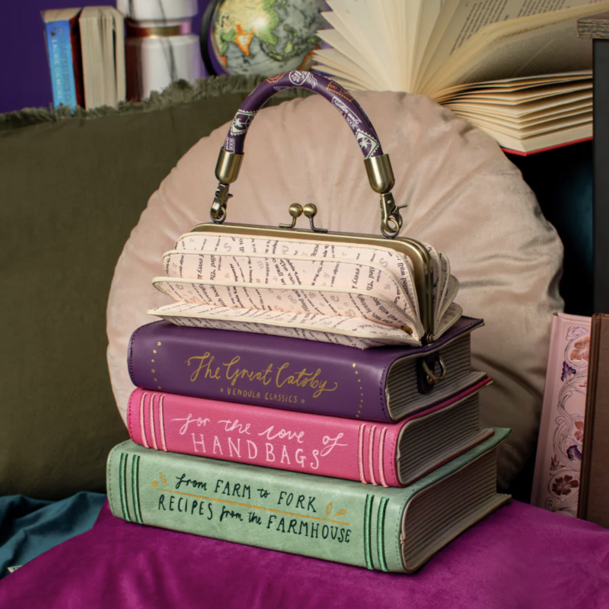 Vendula Travelling Library Bookshop Turn The Page Bag
