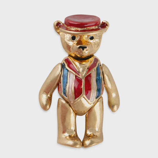 Bill Skinner Teddy Bear Brooch