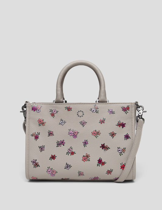 Yoshi Ditsy Floral Leather Grab Bag