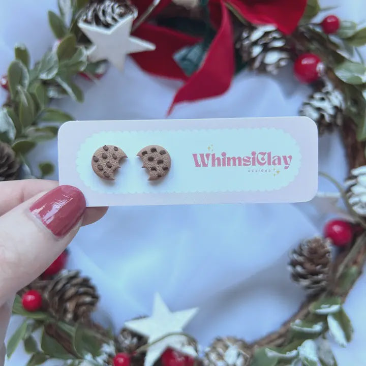 Cookie Stud Earrings