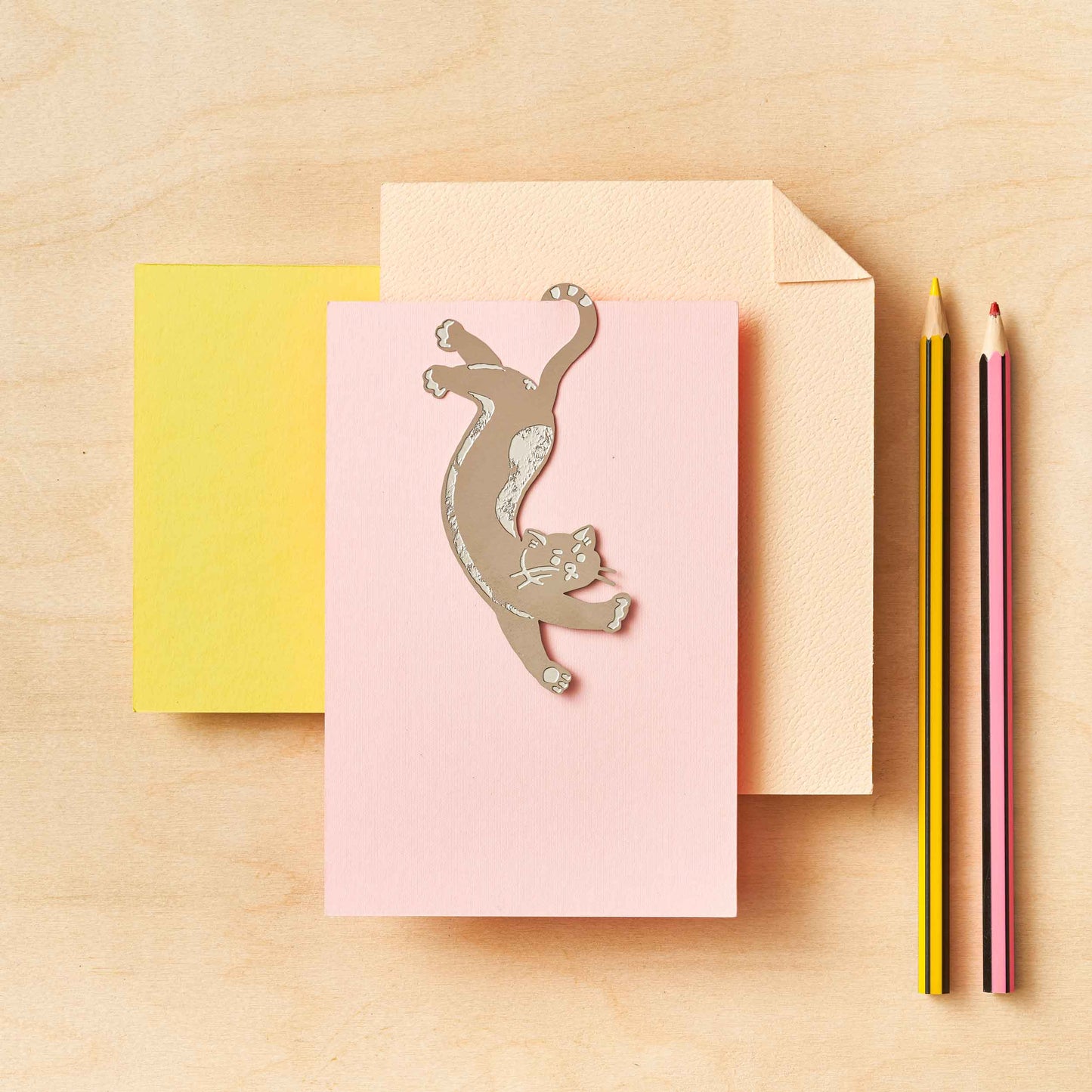 Cat Page Marker Metal Bookmark