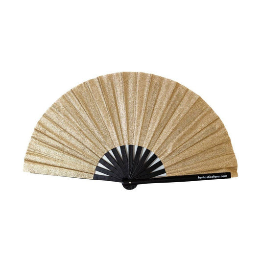 Champagne Mega Glitter XL Fan
