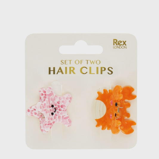 Mini Sea Creatures Claw Clips