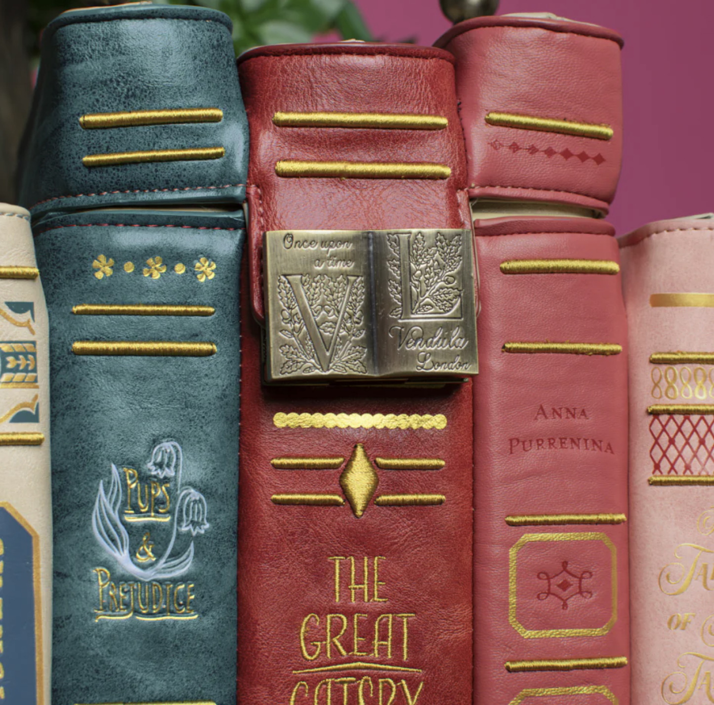Vendula - Bookshelf Boulevard  Book Stack Bag