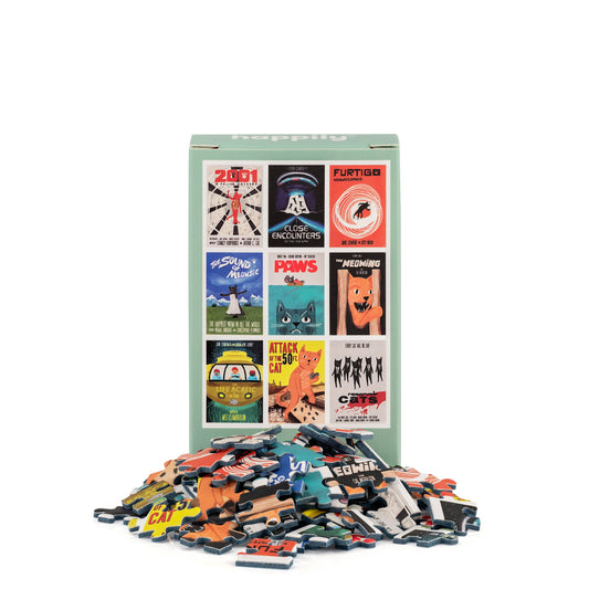 Movie Cats 99 Piece Mini Jigsaw Puzzle