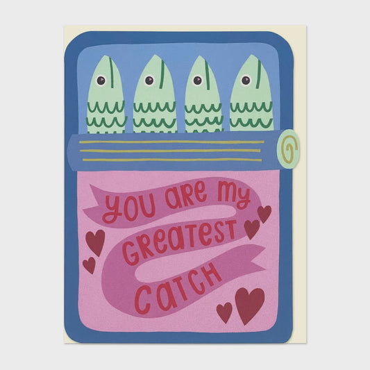 Greatest Catch Mini Card