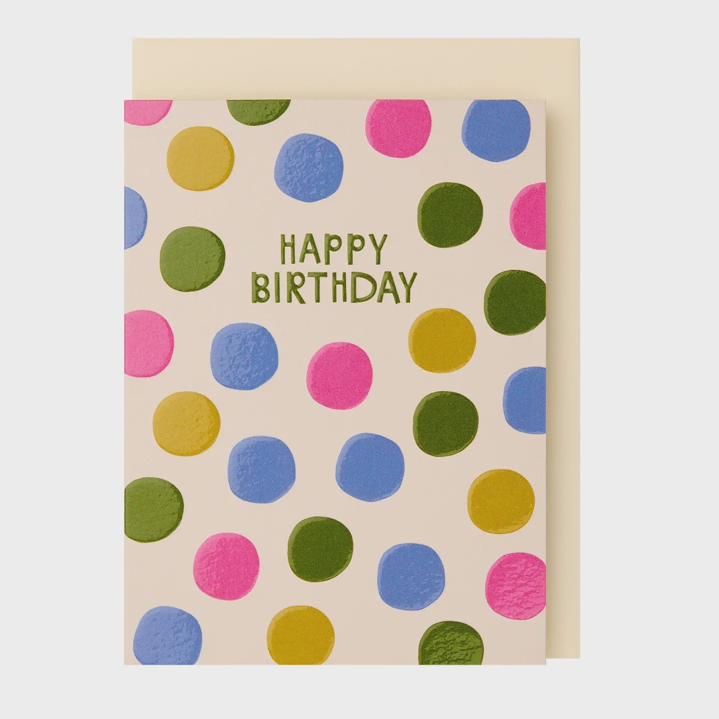 Happy Birthday Spotty Mini Card
