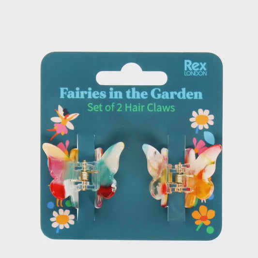 Fairies in the Garden Mini Butterfly Hair Claws