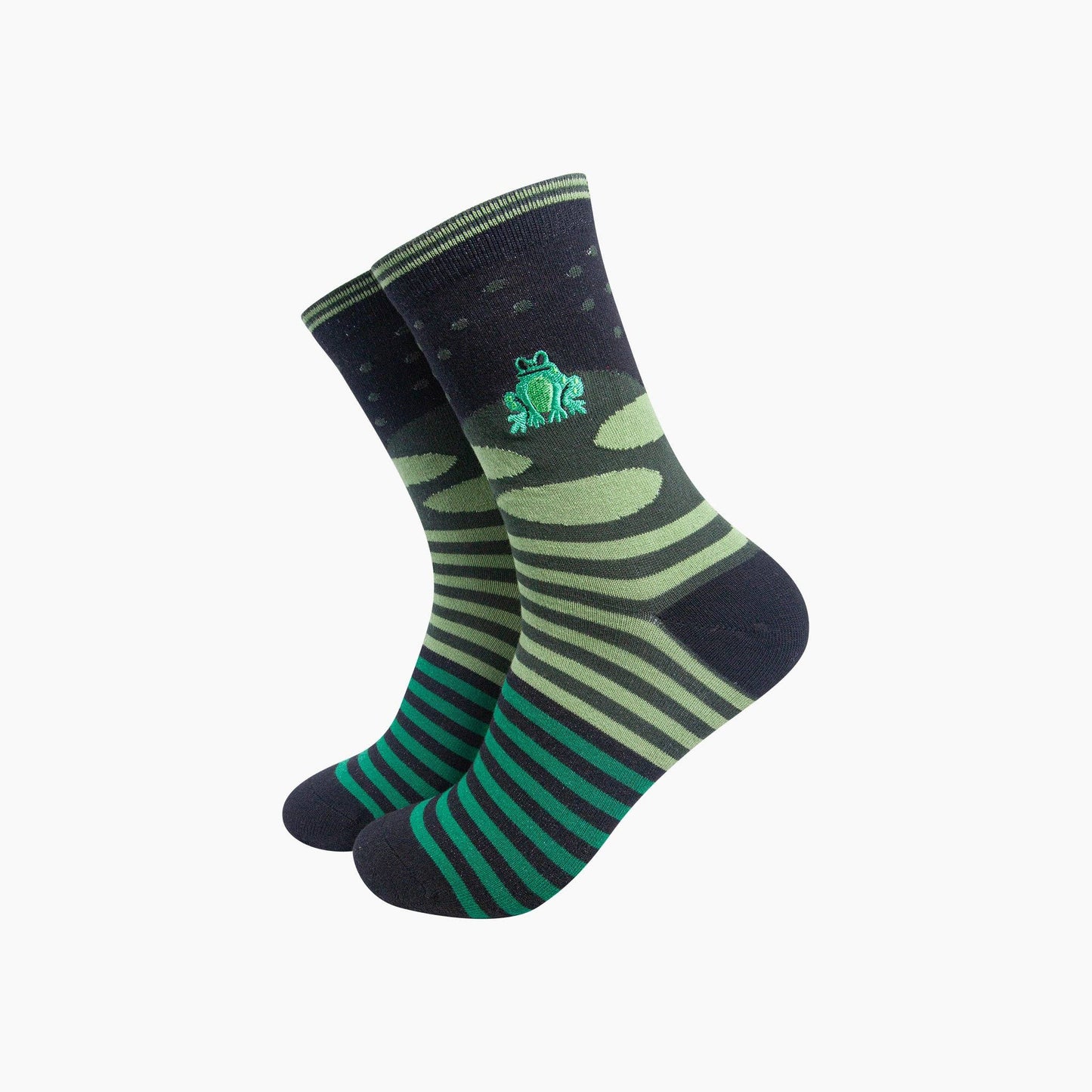 Men's Frog Embroidered Socks