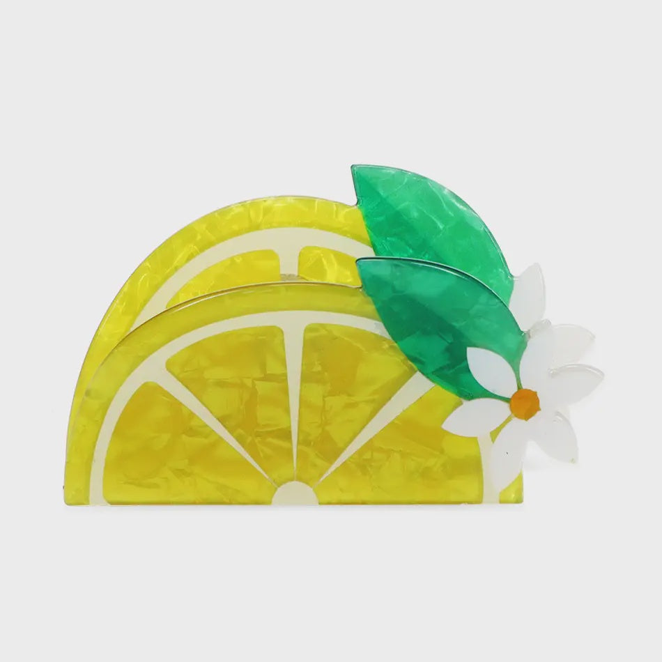 Lemon Hair Claw Clip