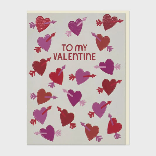 To My Valentine Mini Card