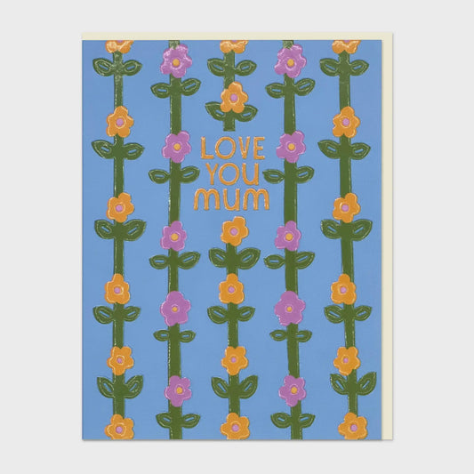 Love You Mum Mini Card