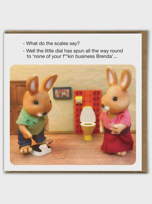 What Do The Scales Say Card