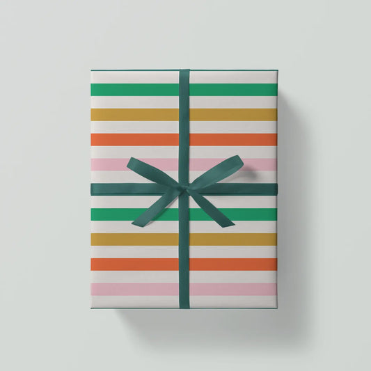 Candy Stripes Gift Wrap Sheet