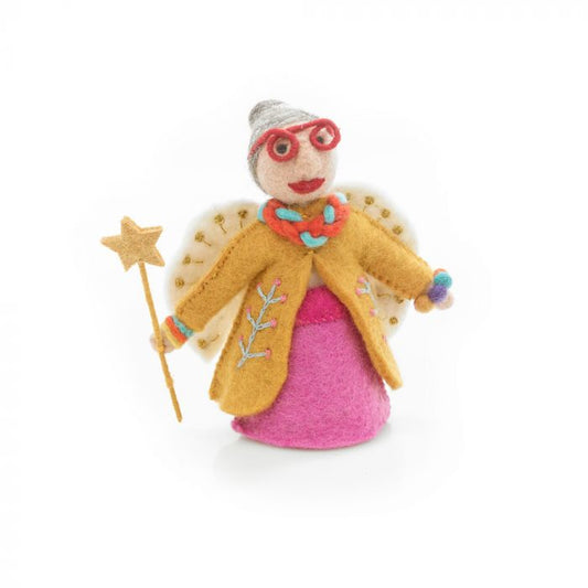 Felt So Good Funky Fairy Godmother Tree Topper